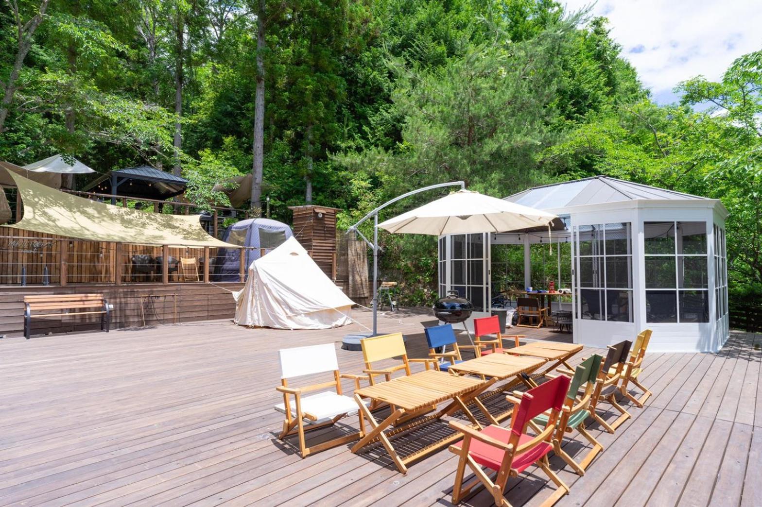 Music Forest Villa&Camp Tamba-Sasayama Eksteriør bilde